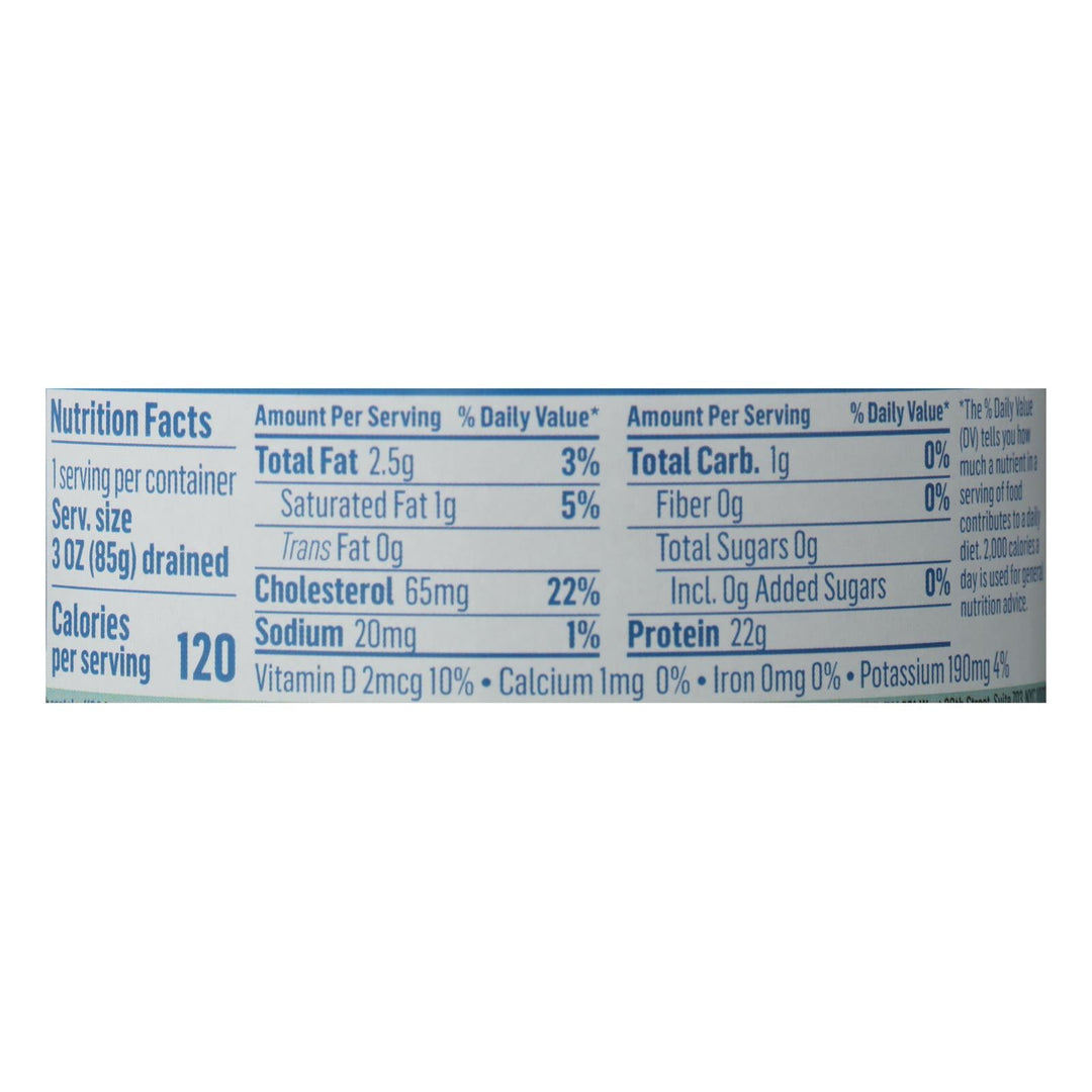 Fish Tales - Tuna Albacore In Water - Case Of 12 - 5 Oz - Maras Green