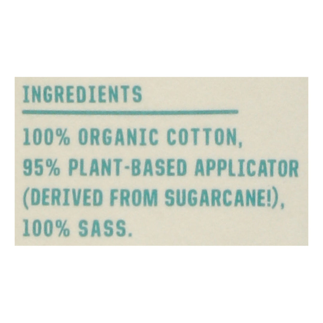 Flo - Tampon Organic Eco - applicator - Case Of 12 - 14 Ct - Maras Green