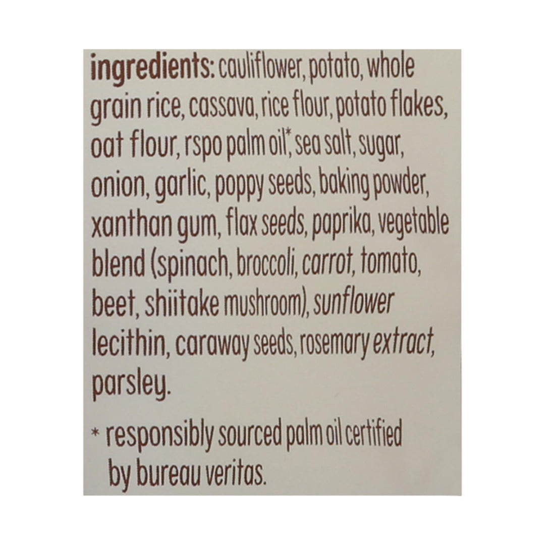 From The Ground Up Everything Snacking Crackers - Case Of 6 - 3.5 Oz - Maras Green