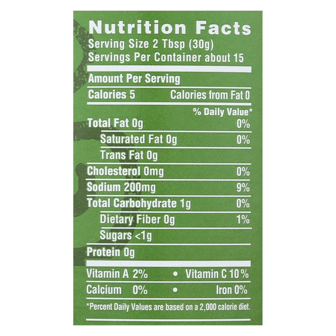 Frontera Foods Jalape?o Cilantro Salsa - Jalape?o - Case Of 6 - 16 Oz. - Maras Green