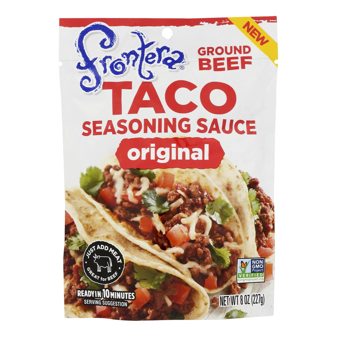 Frontera Foods - Seasoning Taco Original Beef - Case Of 6 - 8 Oz - Maras Green