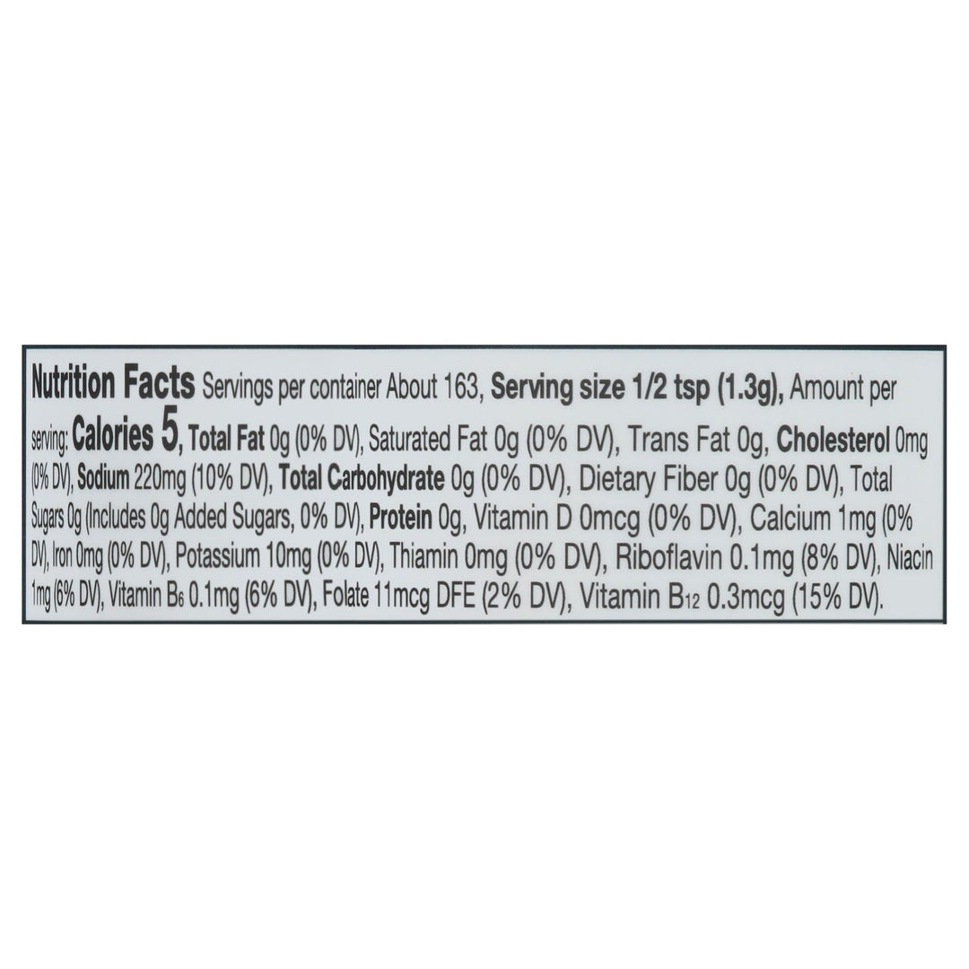 Frontier Natural Products Coop - Yst Prem Nutrnl Slt&vngr - 1 Each - 7.51 Oz - Maras Green