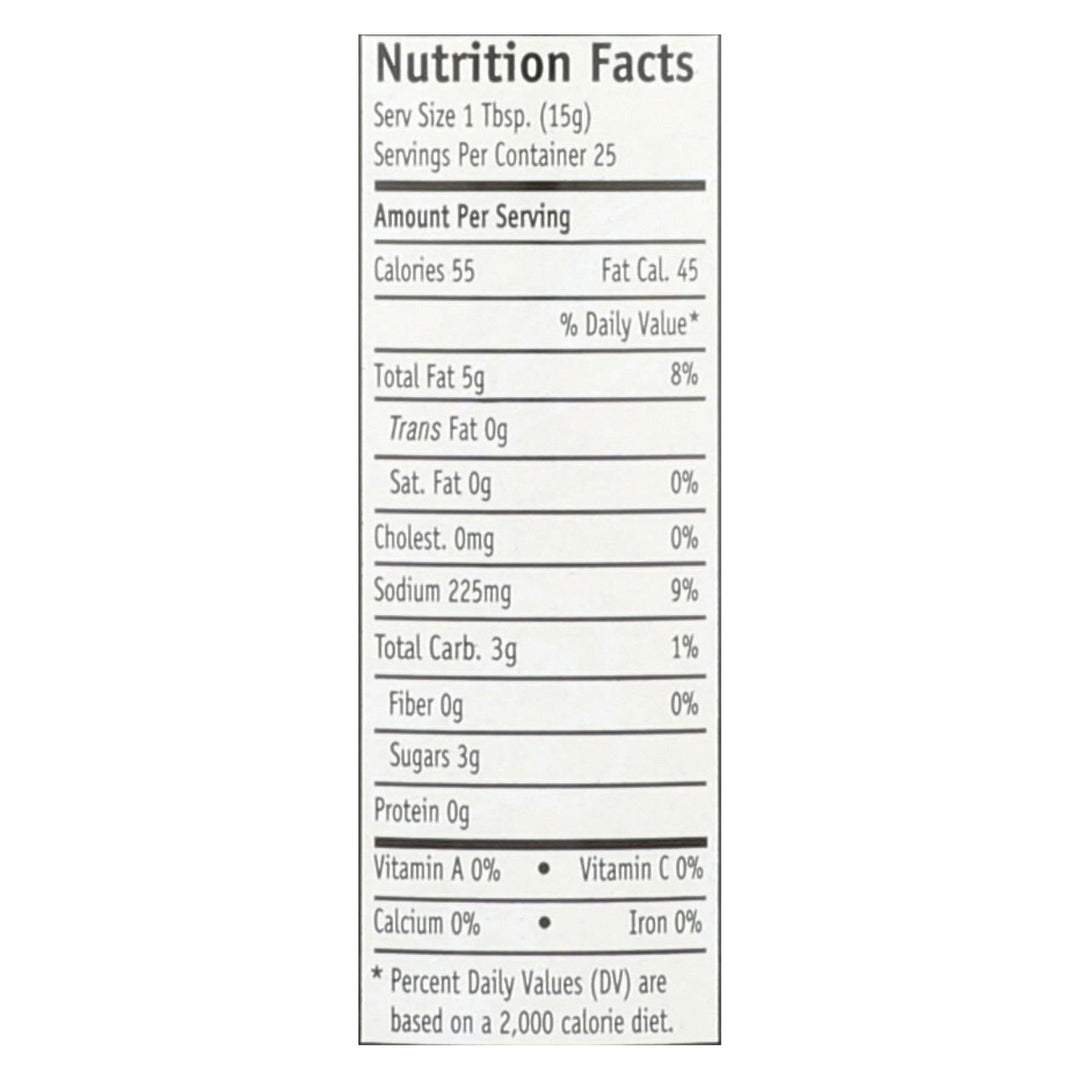 Garlic Expressions Salad Dressing - Vinaigrete - Case Of 12 - 12.5 Oz - Maras Green