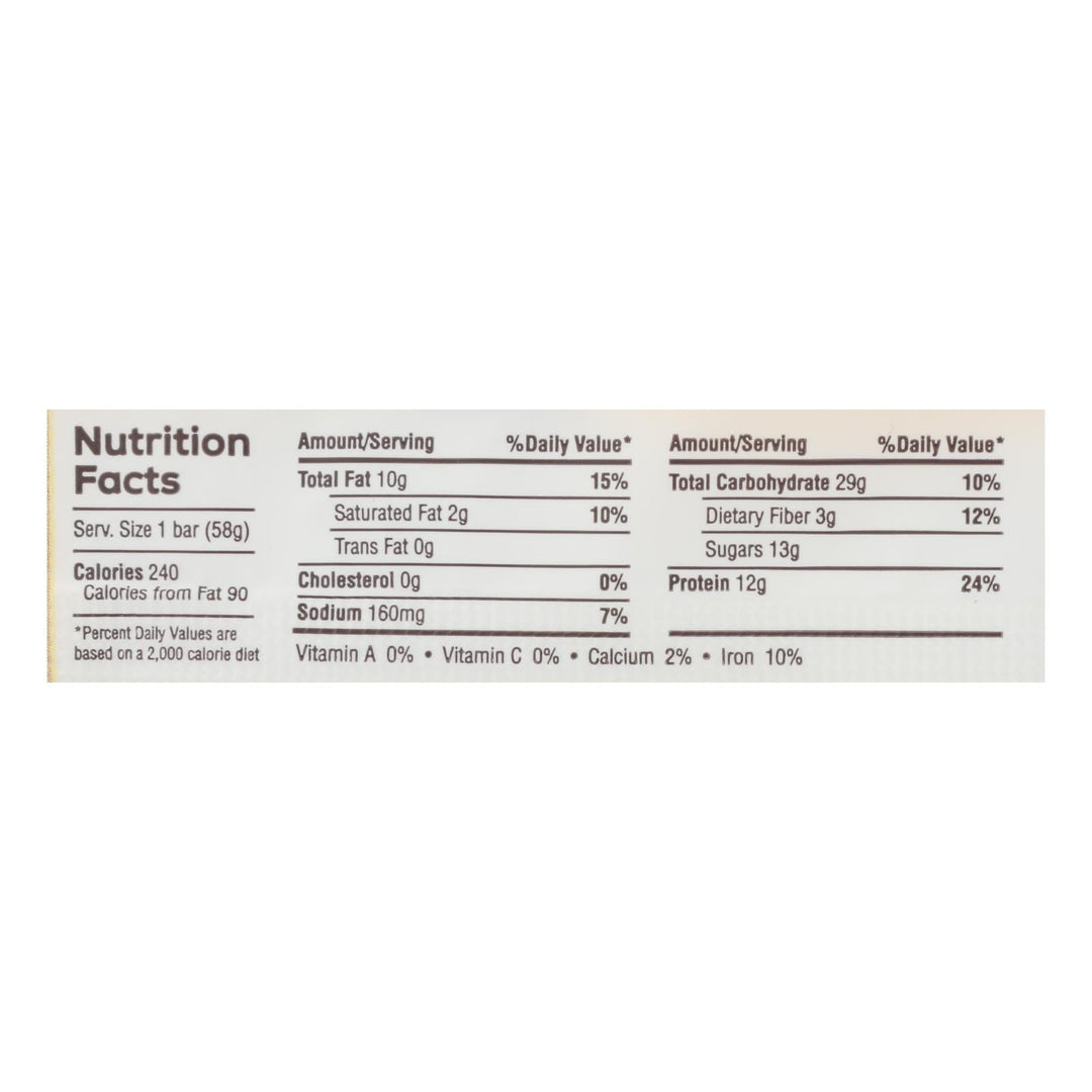 Gfb Nutrition Bars - Case Of 12 - 2.05 Oz - Maras Green