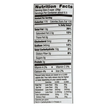 G.h. Cretors Just The Cheese Corn - Cheese Corn - Case Of 12 - 6.5 Oz. - Maras Green