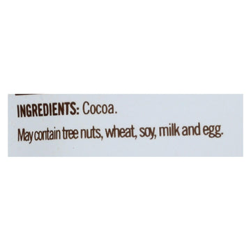 Ghirardelli Baking Cocoa - Premium - 100 Percent Unsweetened - 8 Oz - Case Of 6 - Maras Green
