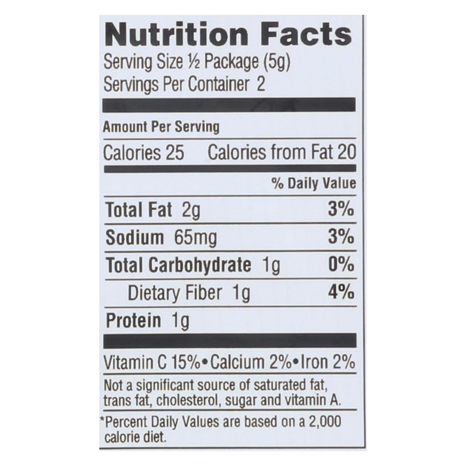 Gimme Organic Seaweed Chips - Sea Salt - Case Of 12 - 0.35 Oz. - Maras Green