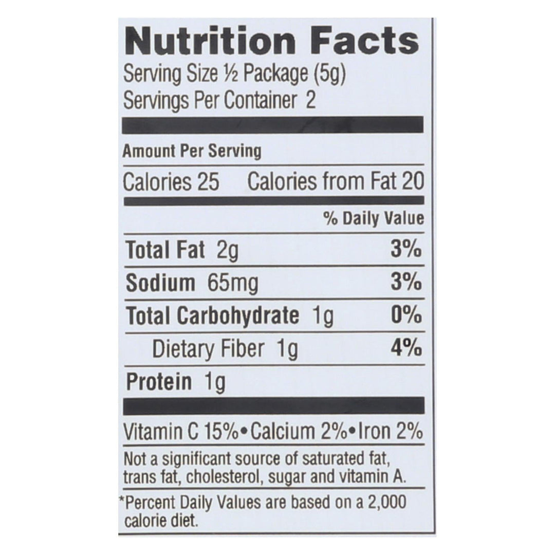 Gimme Organic Seaweed Chips - Sea Salt - Case Of 12 - 0.35 Oz. - Maras Green