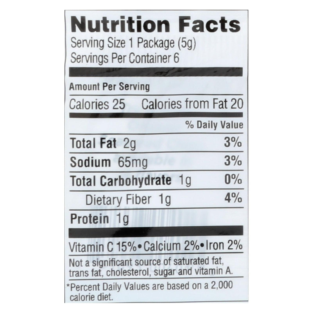 Gimme Seaweed Snacks Organic Roasted Seaweed Snack - Sea Salt - Case Of 8 - 6/.17 Oz - Maras Green