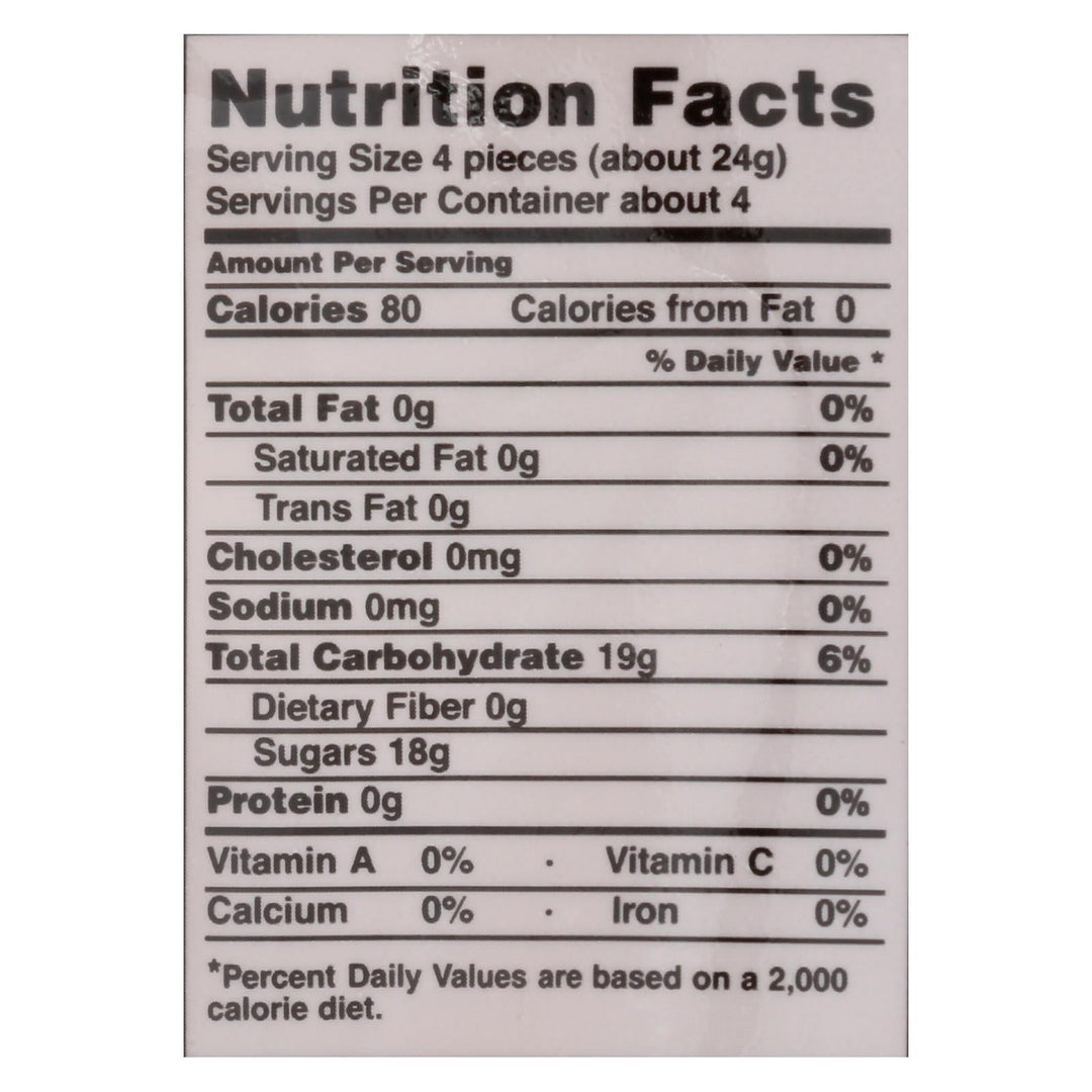 Ginger People - Crystallized Ginger - Case Of 12 - 3.5 Oz. - Maras Green