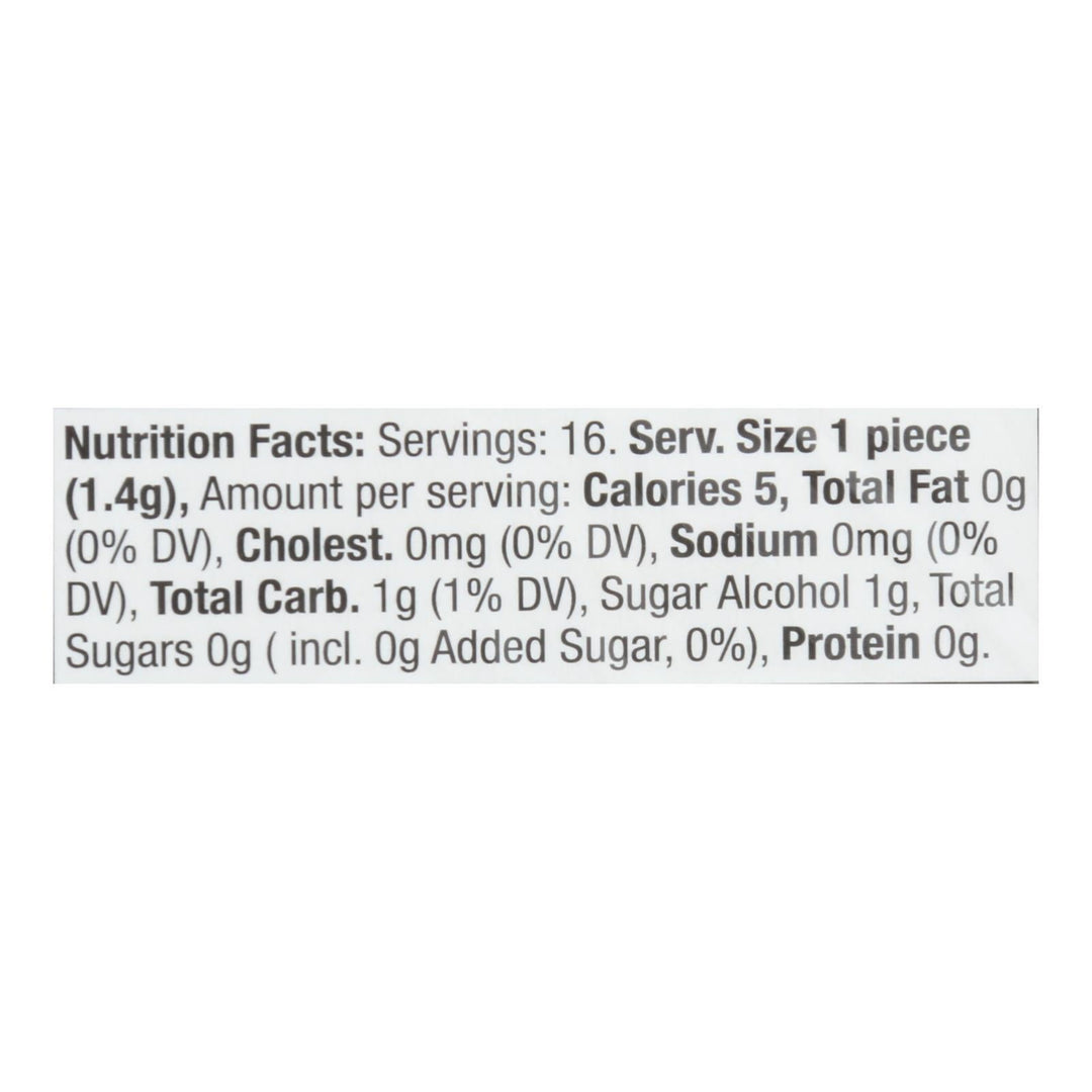 Glee Gum Chewing Gum - Lemon Lime - Sugar Free - Case Of 12 - 16 Pieces - Maras Green