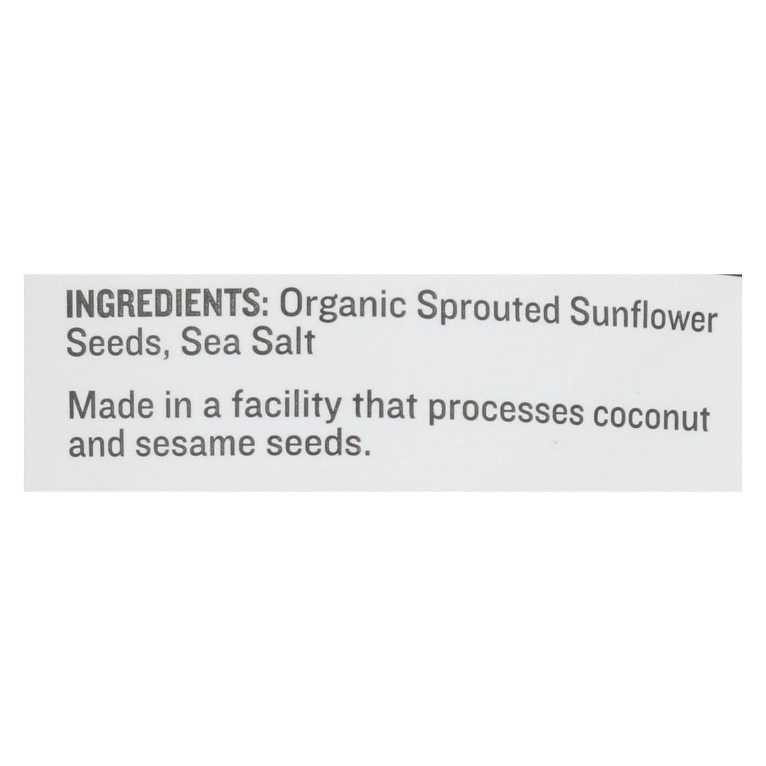 Go Raw - Snack Seed Snflwr Sprtd - Case Of 10 - 4 Oz - Maras Green