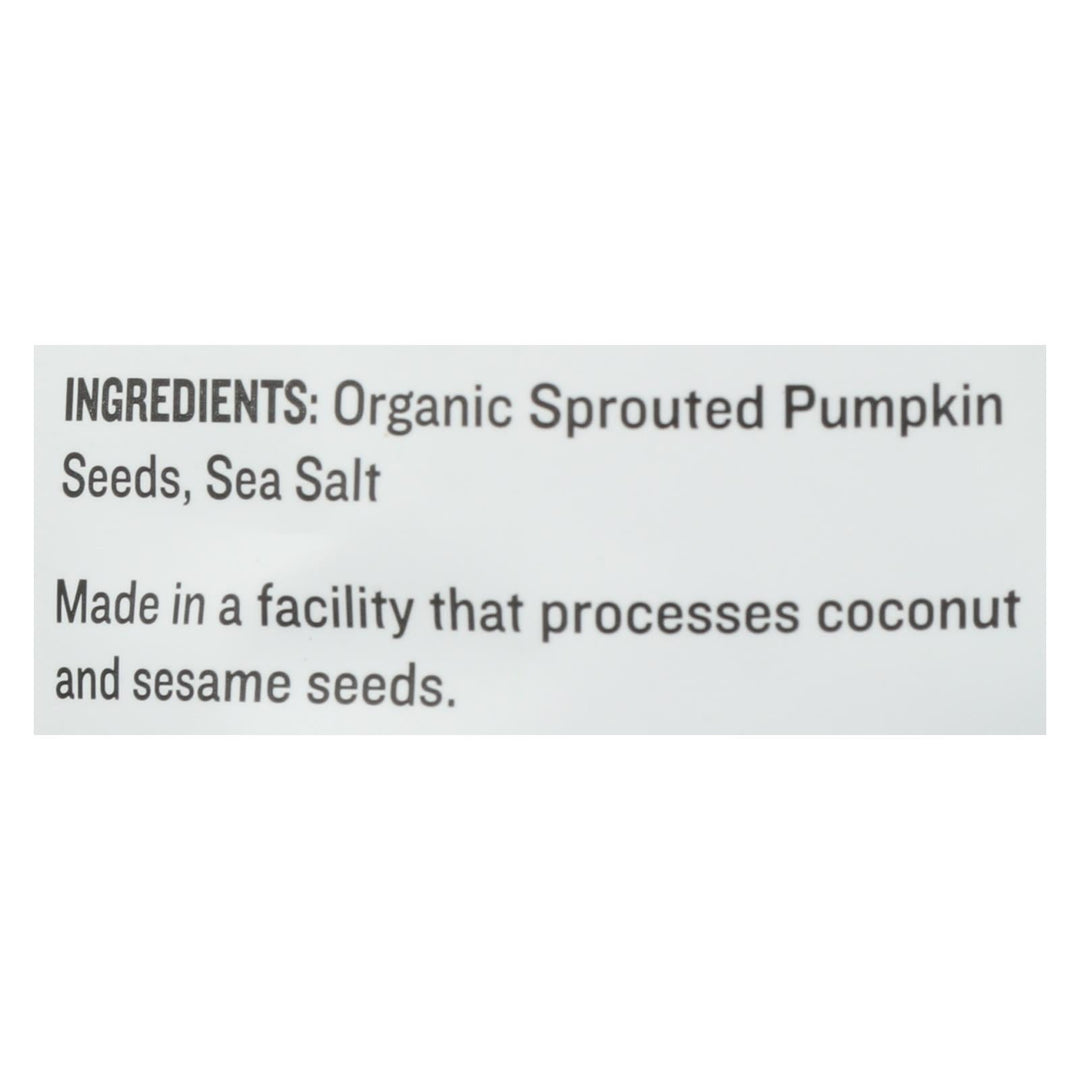 Go Raw Sprouted Seeds, Pumpkin With Celtic Sea Salt - Case Of 6 - 14 Oz - Maras Green