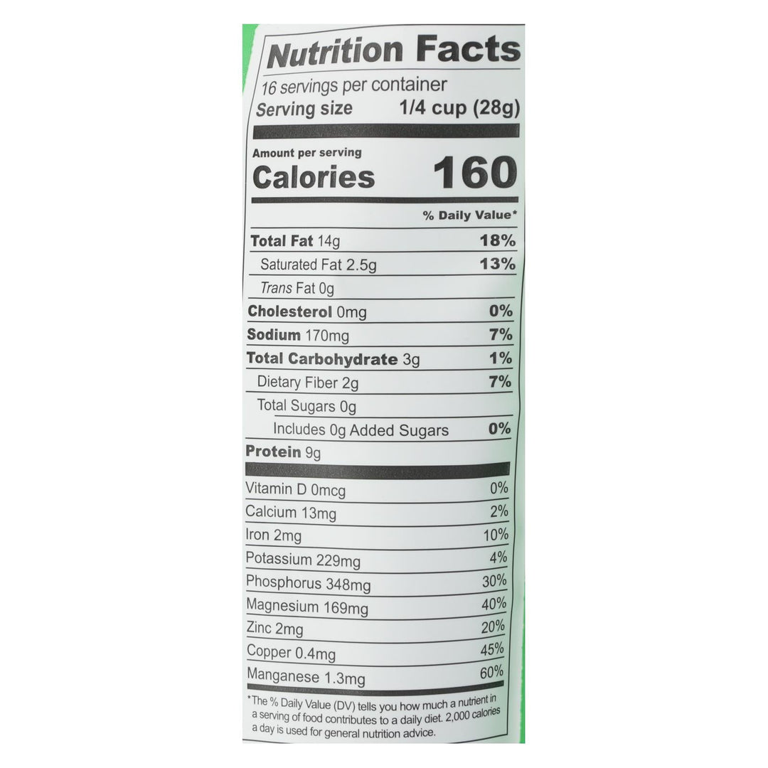 Go Raw Sprouted Seeds, Pumpkin With Celtic Sea Salt - Case Of 6 - 14 Oz - Maras Green