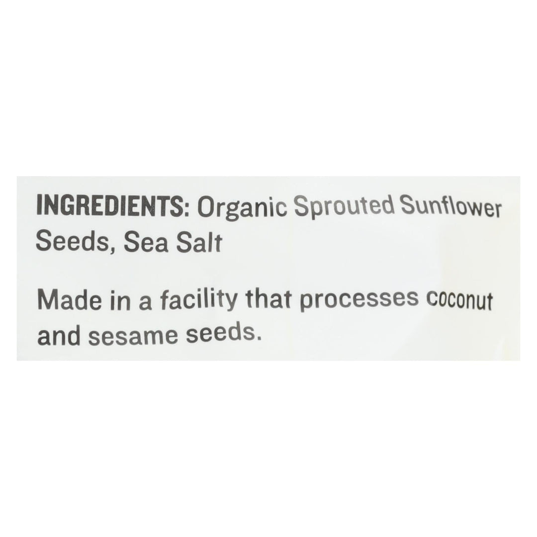 Go Raw Sprouted Seeds, Sunflower With Celtic Sea Salt - Case Of 6 - 14 Oz - Maras Green
