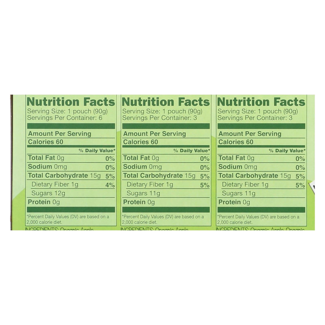 Gogo Squeez Gogo - Applesauce - Organic - Variety - Case Of 6 - 12/3.2oz - Maras Green