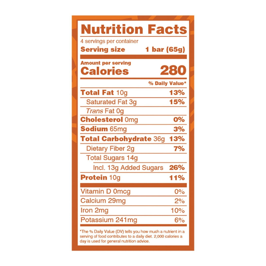 Gomacro - Bar Double Chocolate Peanut Butter - Case Of 7 - 4/2.3 Oz - Maras Green