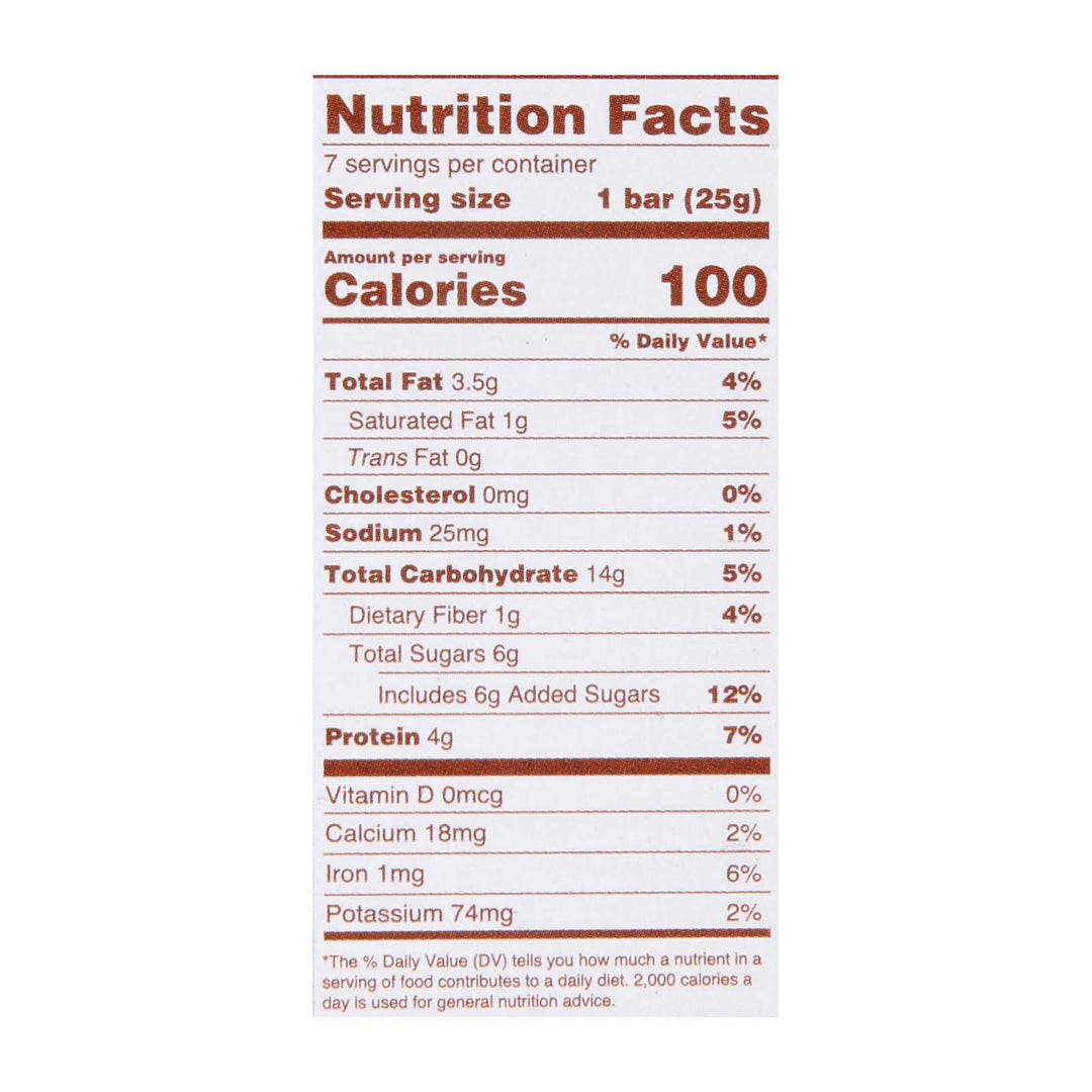 Gomacro - Kids Macrobar Double Chocolate Brownie - Case Of 7 - 6.3 Oz - Maras Green