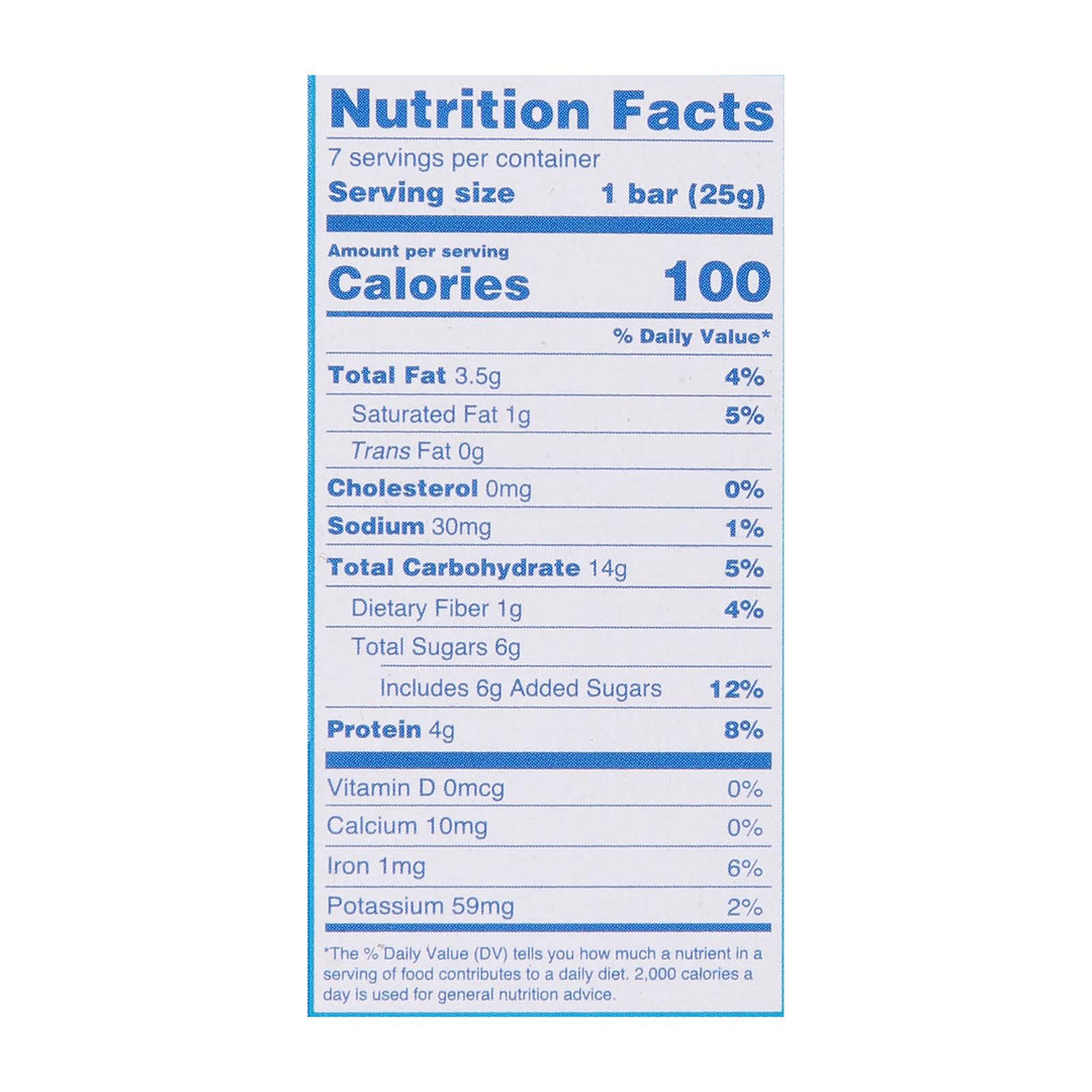 Gomacro - Kids Macrobar Oatmeal Chocolate Chip - Case Of 7 - 6.3 Oz - Maras Green