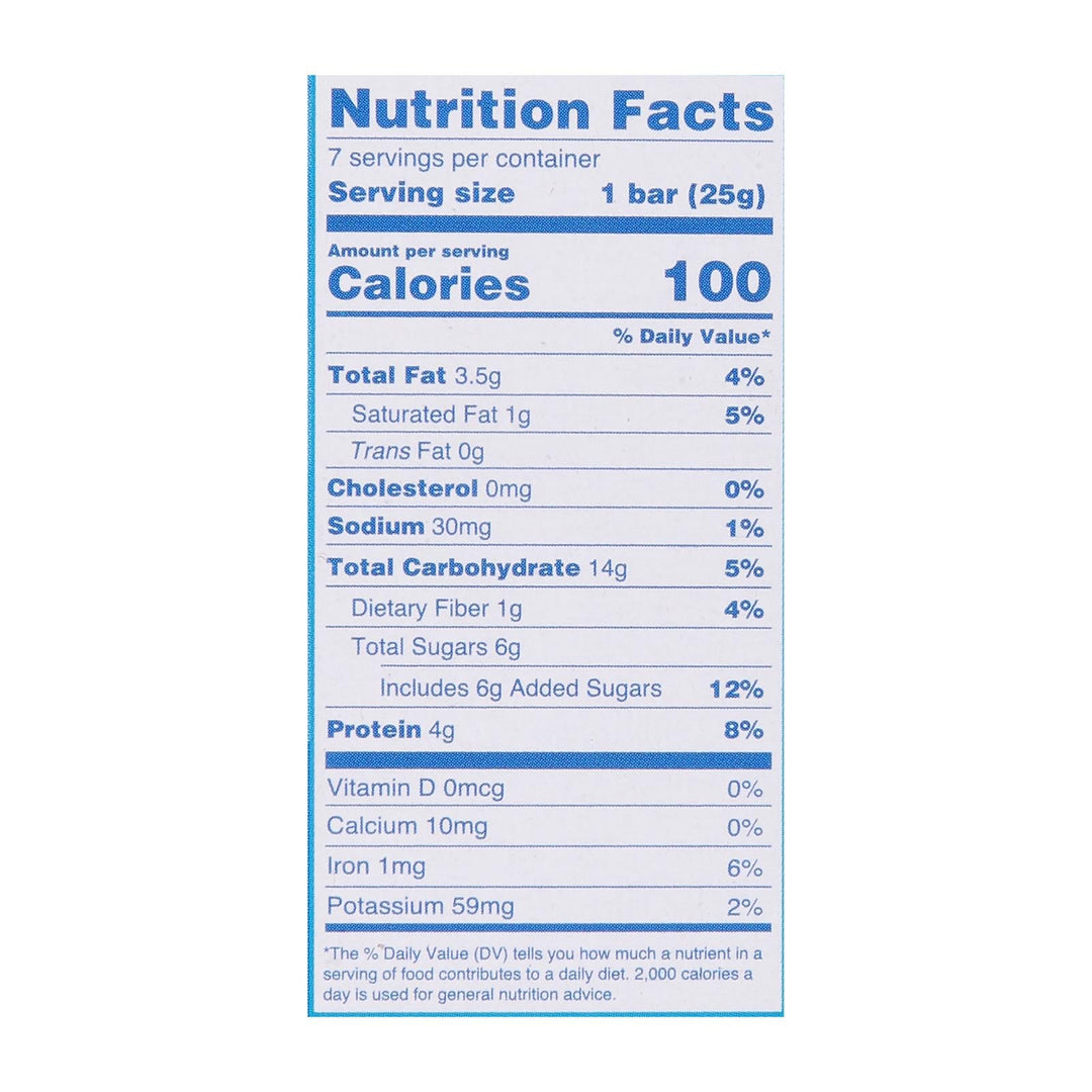 Gomacro - Kids Macrobar Oatmeal Chocolate Chip - Case Of 7 - 6.3 Oz - Maras Green