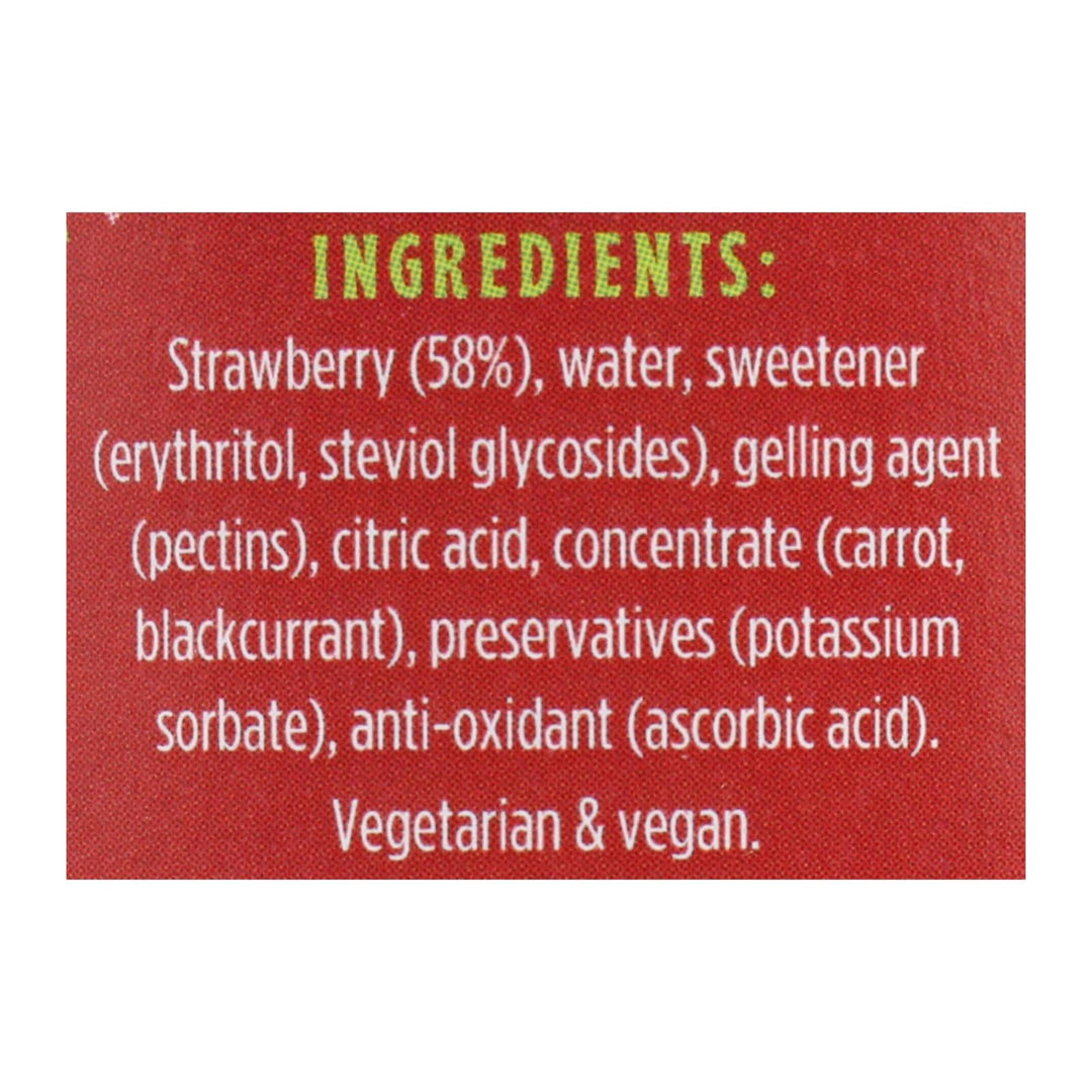 Good Good - Jam Strawberry No Sugar - Case Of 6 - 12 Oz - Maras Green