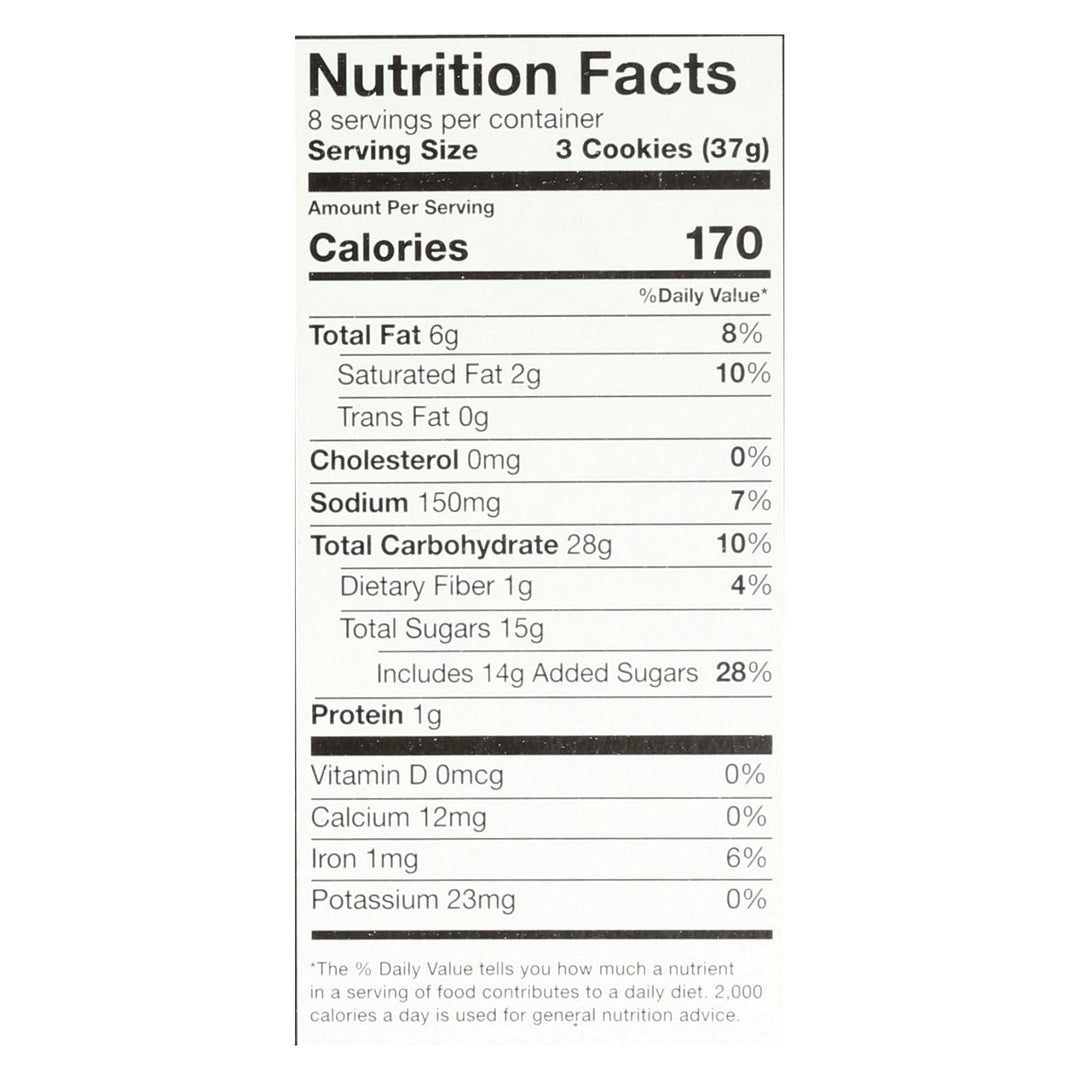 Goodie Girl Cookies - Cookies - Chocolate Creme - Case Of 6 - 10.6 Oz. - Maras Green