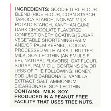 Goodie Girl Cookies - Cookies - Fudge Striped - Case Of 6 - 7 Oz. - Maras Green
