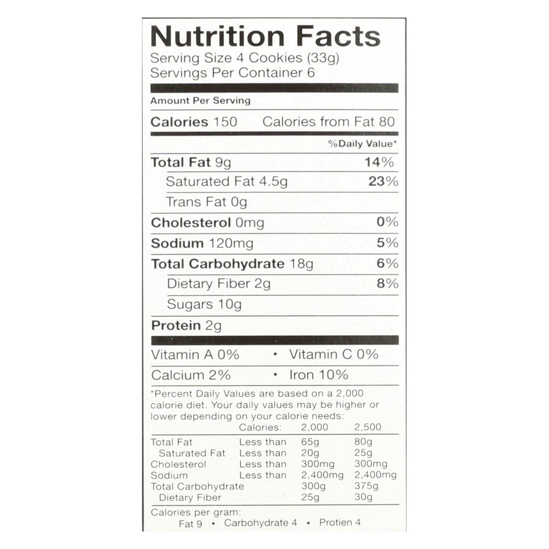 Goodie Girl Cookies Cookies - Mint Slims - Choclt - Case Of 6 - 7 Oz - Maras Green