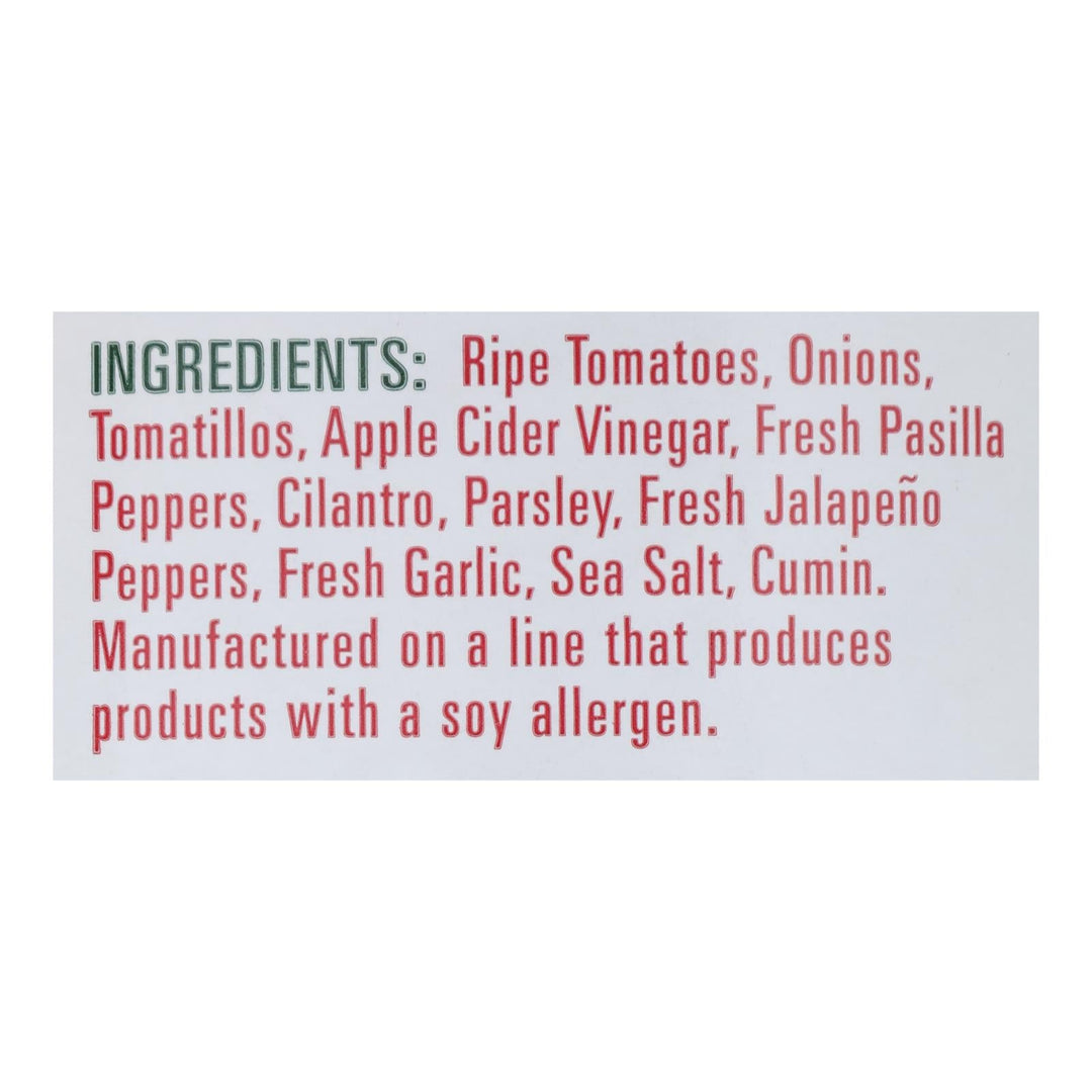 Green Mountain Gringo Mild Salsa - Case Of 12 - 16 Oz. - Maras Green