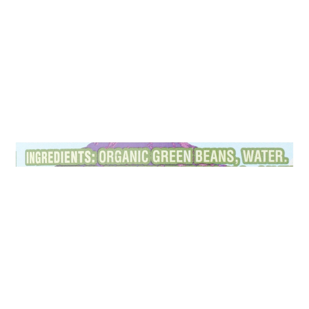 Green Valley Organics - Green Beans French Style - Case Of 12 - 14.25 Oz - Maras Green