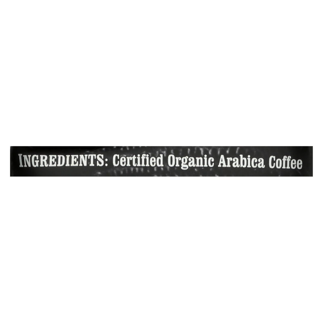 Groundwork - Coffee Organic Btch Brw Dk Roasted - Case Of 6 - 12 Oz - Maras Green