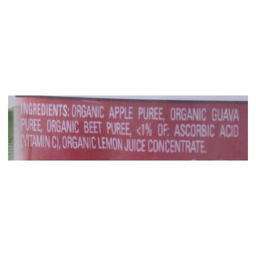 Happy Baby Happy Baby Clearly Crafted - Apples - Guavas And Beets - Case Of 16 - 4 Oz. - Maras Green
