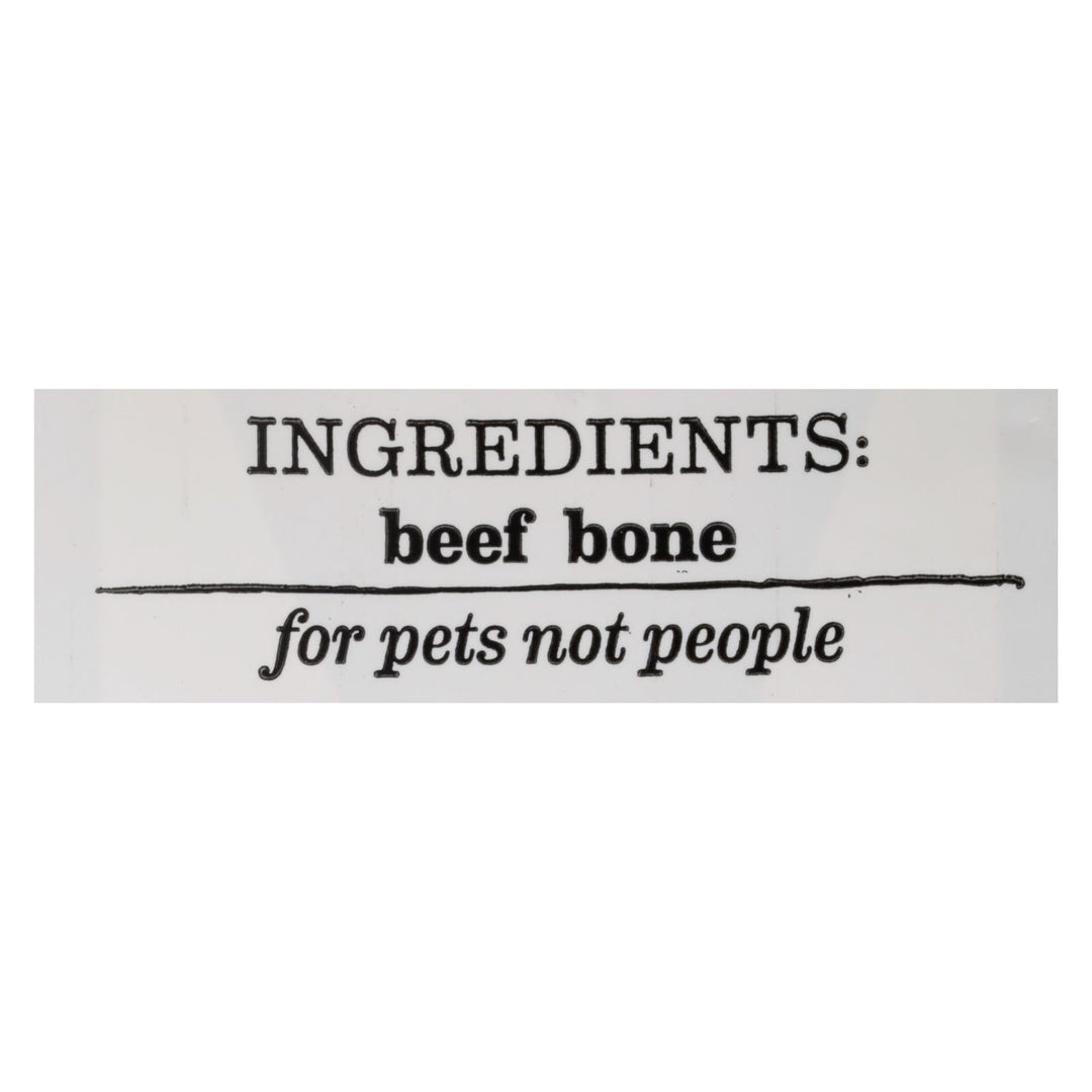 Happy N Healthy Pet - Dog Bone Beef Medium - Case Of 6 - 1 Ct - Maras Green