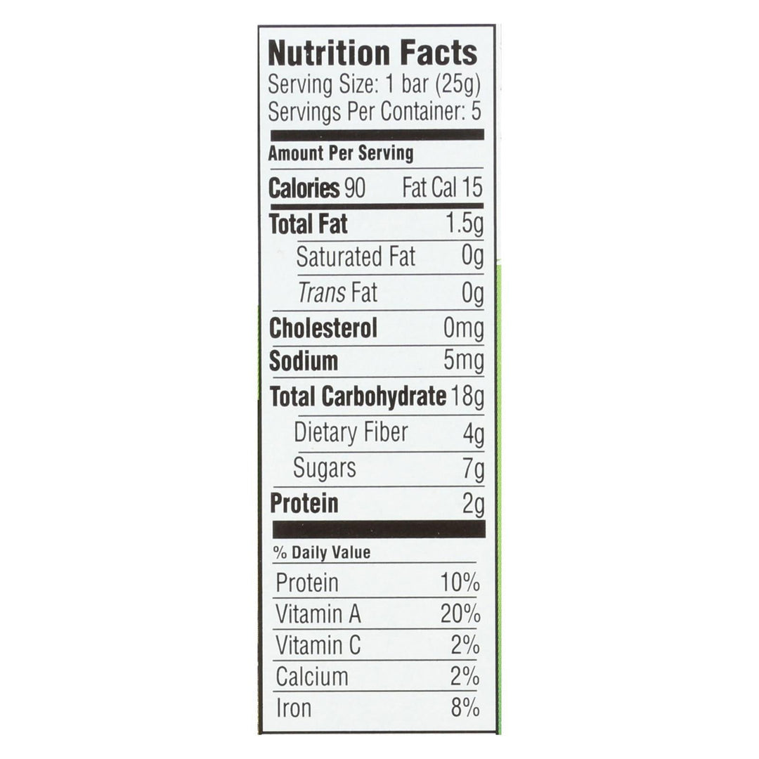 Happy Tot Soft Baked Oat Bar Organic Apples & Spinach - Case Of 6 - 5/.88oz - Maras Green