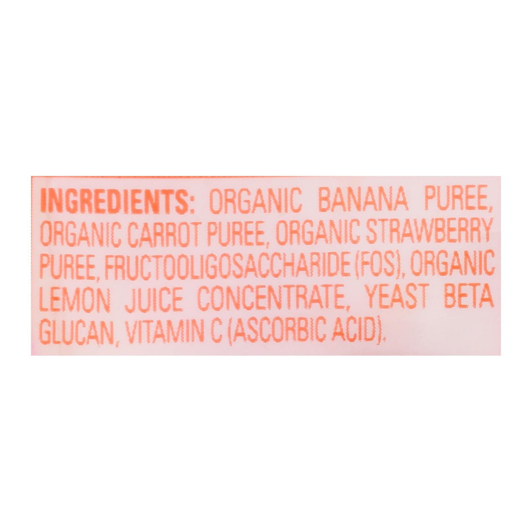 Happy Tot - Spr Bel Ban Carr Strw - Case Of 16 - 4 Oz - Maras Green