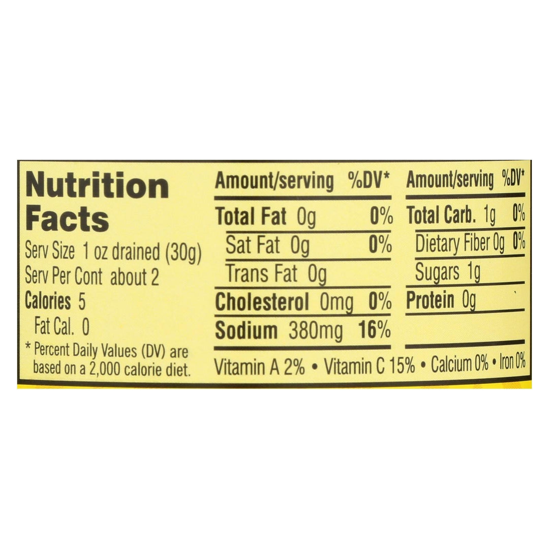 Hatch Chili Hatch Nacho Sliced - Jalapenos - Case Of 12 - 4 Oz. - Maras Green