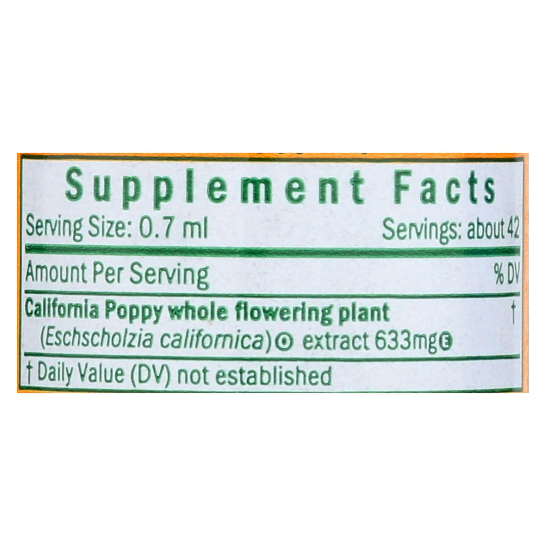 Herb Pharm - California Poppy - 1 Each - 1 Fz - Maras Green