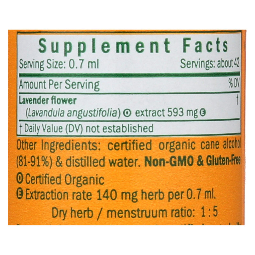 Herb Pharm - Lavender - 1 Each - 1 Fz - Maras Green