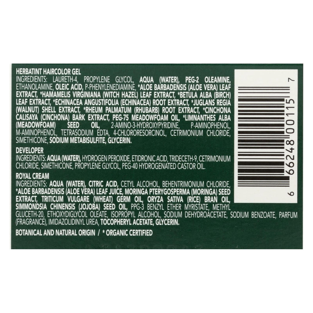 Herbatint Permanent Herbal Haircolour Gel 4m Mahogany Chestnut - 135 Ml - Maras Green