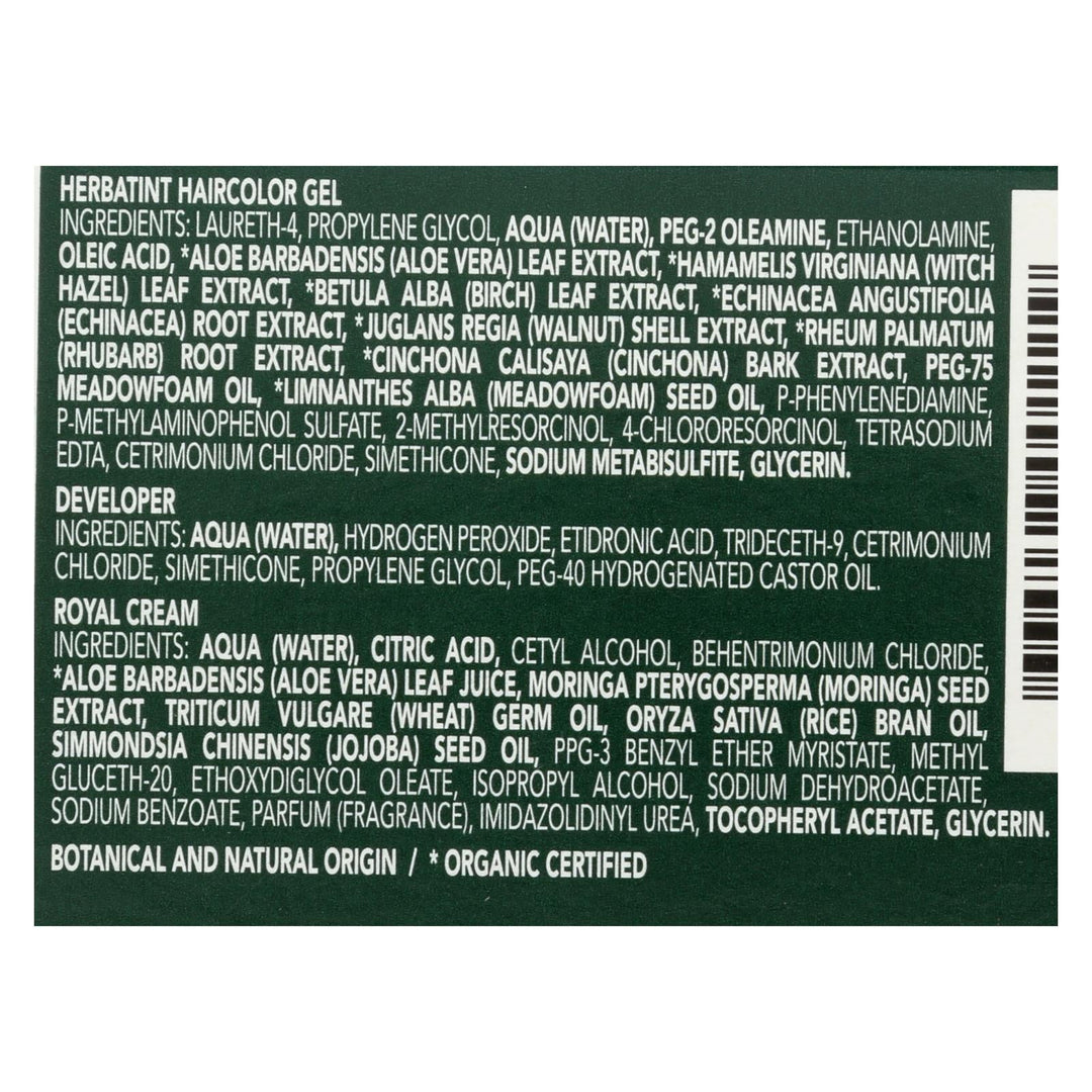 Herbatint Permanent Herbal Haircolour Gel 5d Light Golden Chestnut - 135 Ml - Maras Green