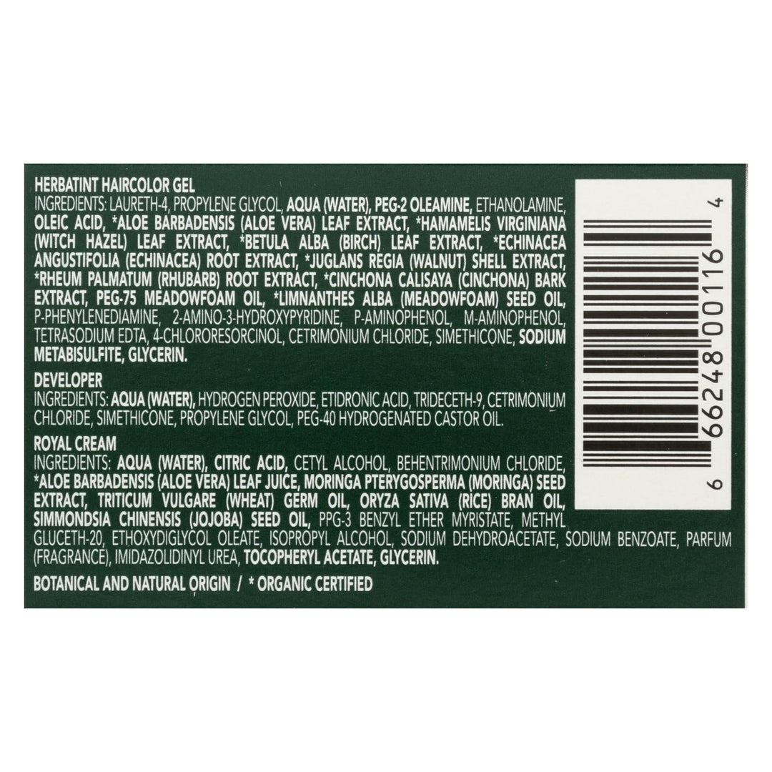 Herbatint Permanent Herbal Haircolour Gel 5m Light Mahogany Chestnut - 135 Ml - Maras Green