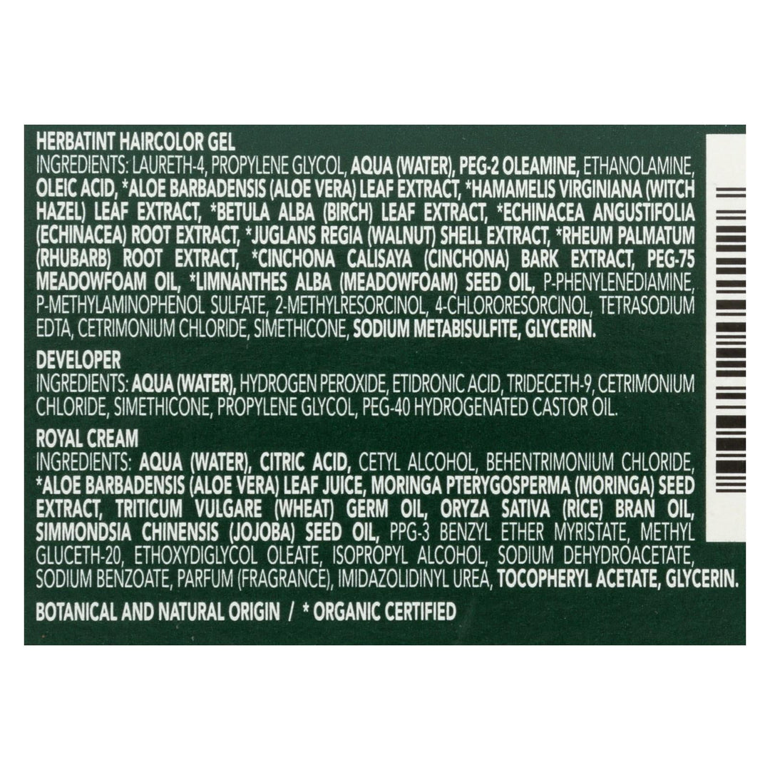 Herbatint Permanent Herbal Haircolour Gel 6d Dark Golden Blonde - 135 Ml - Maras Green