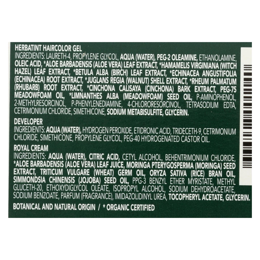 Herbatint Permanent Herbal Haircolour Gel 8d Light Golden Blonde - 135 Ml - Maras Green