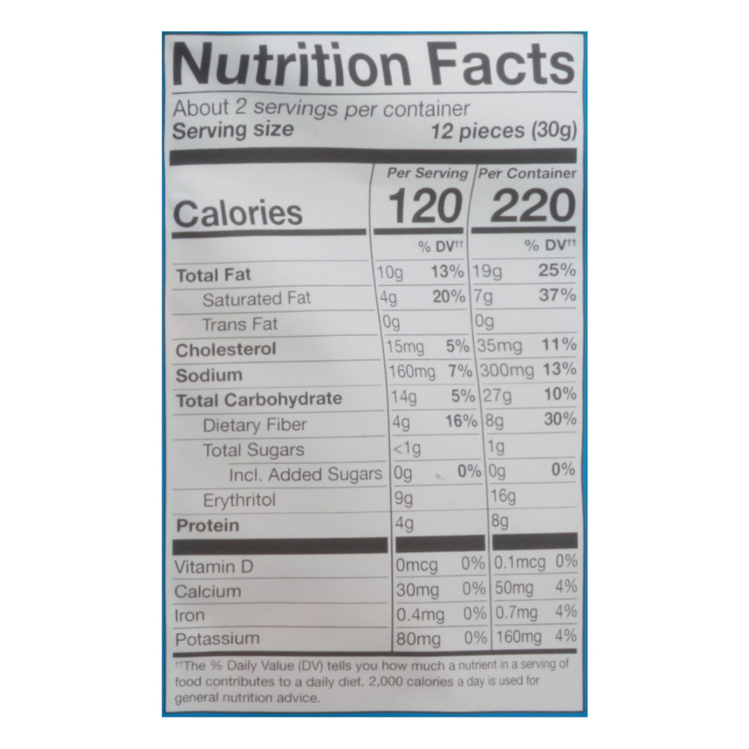 High Key - Cookie Wafer Vanilla Keto - Case Of 6 - 2 Oz - Maras Green