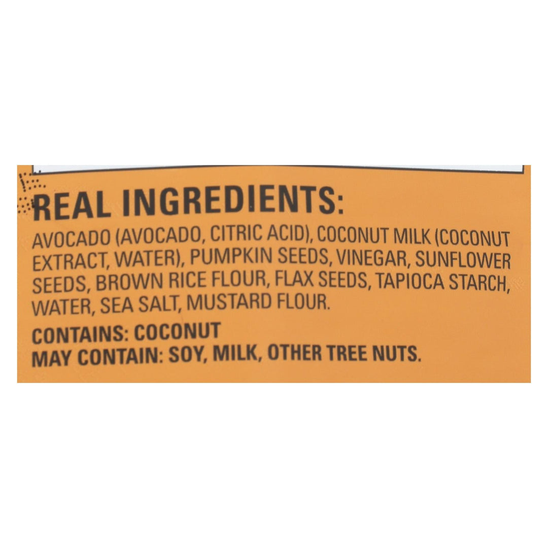 Hippie Snacks - Avocado Crsps Sea Salt - Case Of 8 - 2.5 Oz - Maras Green