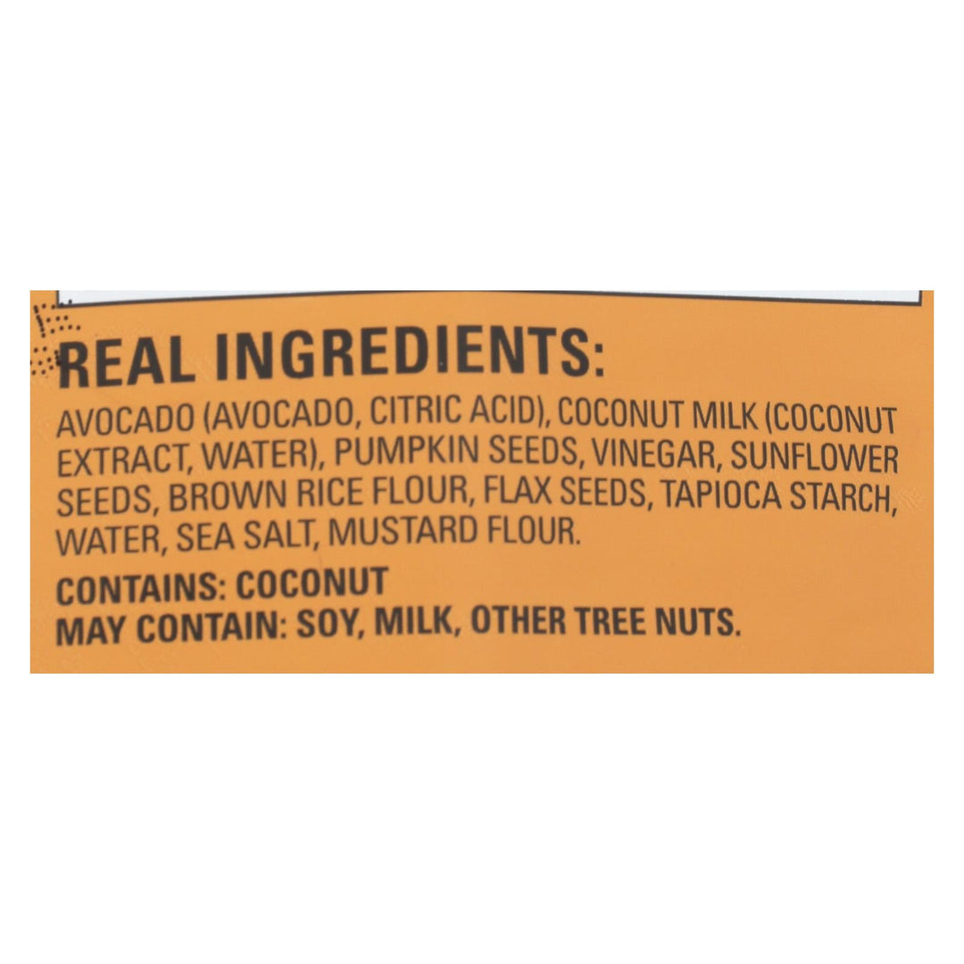 Hippie Snacks - Avocado Crsps Sea Salt - Case Of 8 - 2.5 Oz - Maras Green