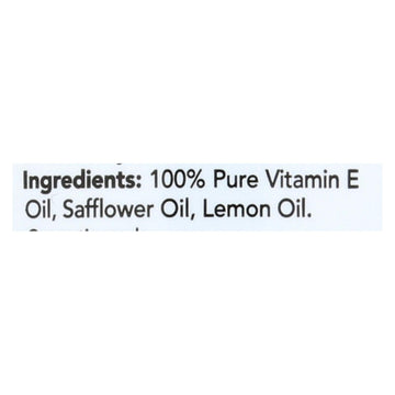 Hobe Labs Naturals Vitamin E Oil - 2 Fl Oz - Maras Green
