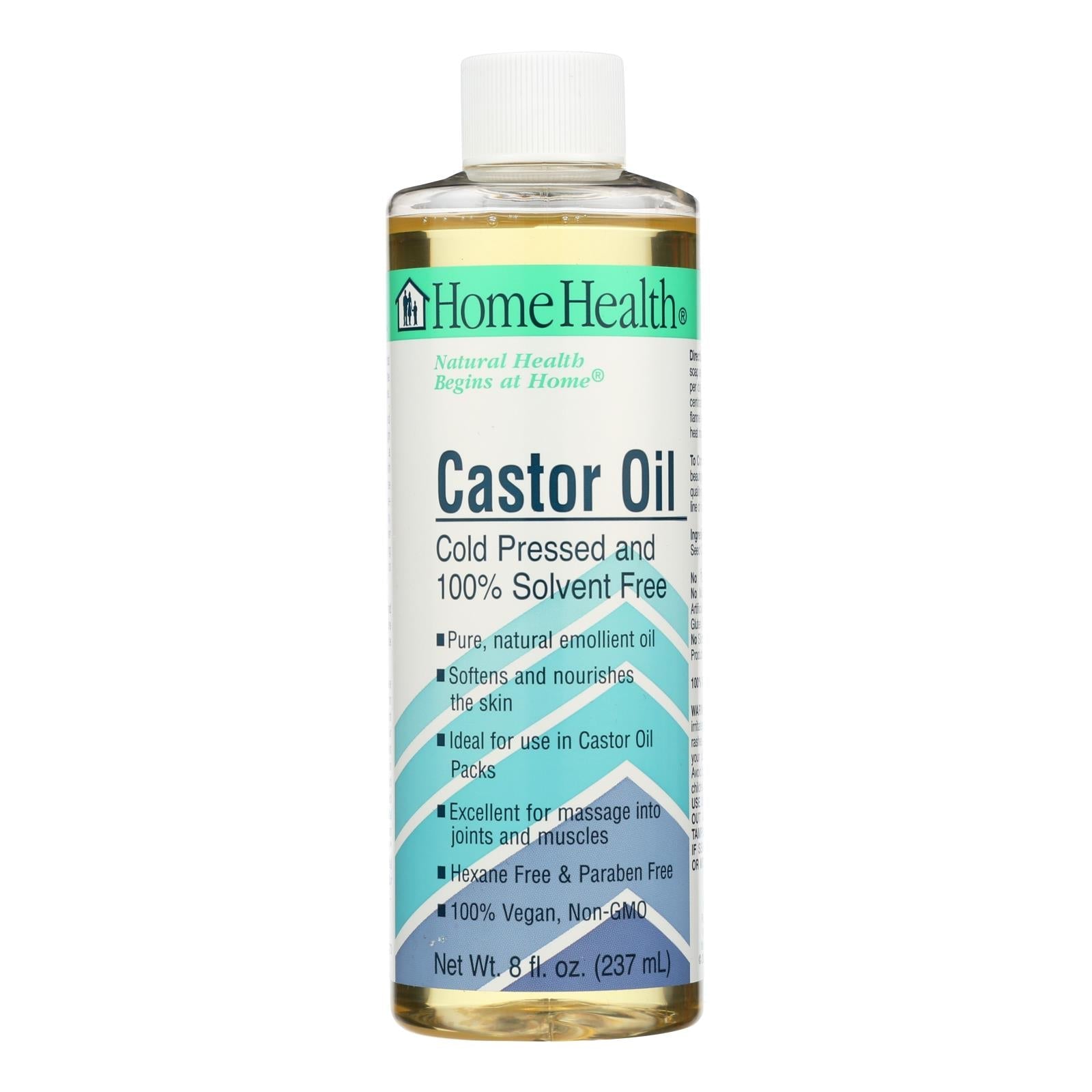Home Health Castor Oil - 8 Oz - Maras Green