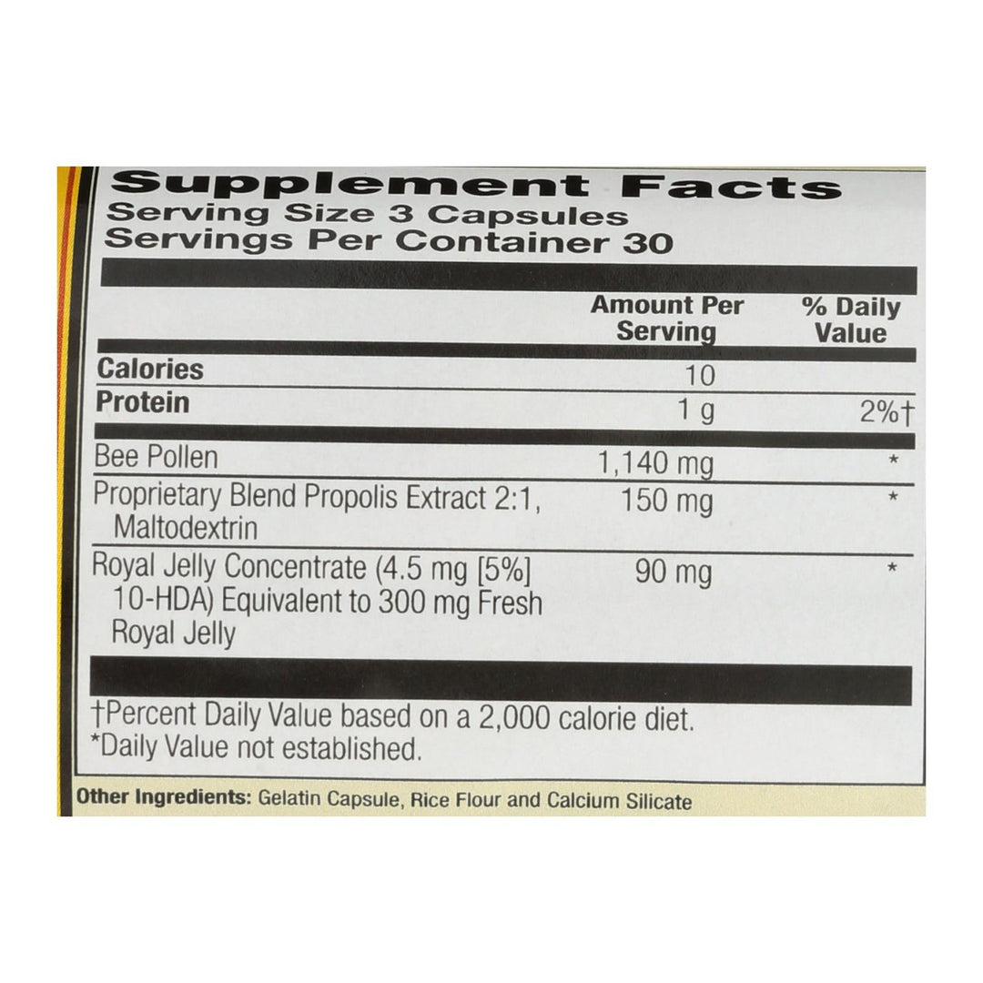 Honey Gardens - Bee Polln W/royl Jel&prop - 1 Each - 90 Ct - Maras Green