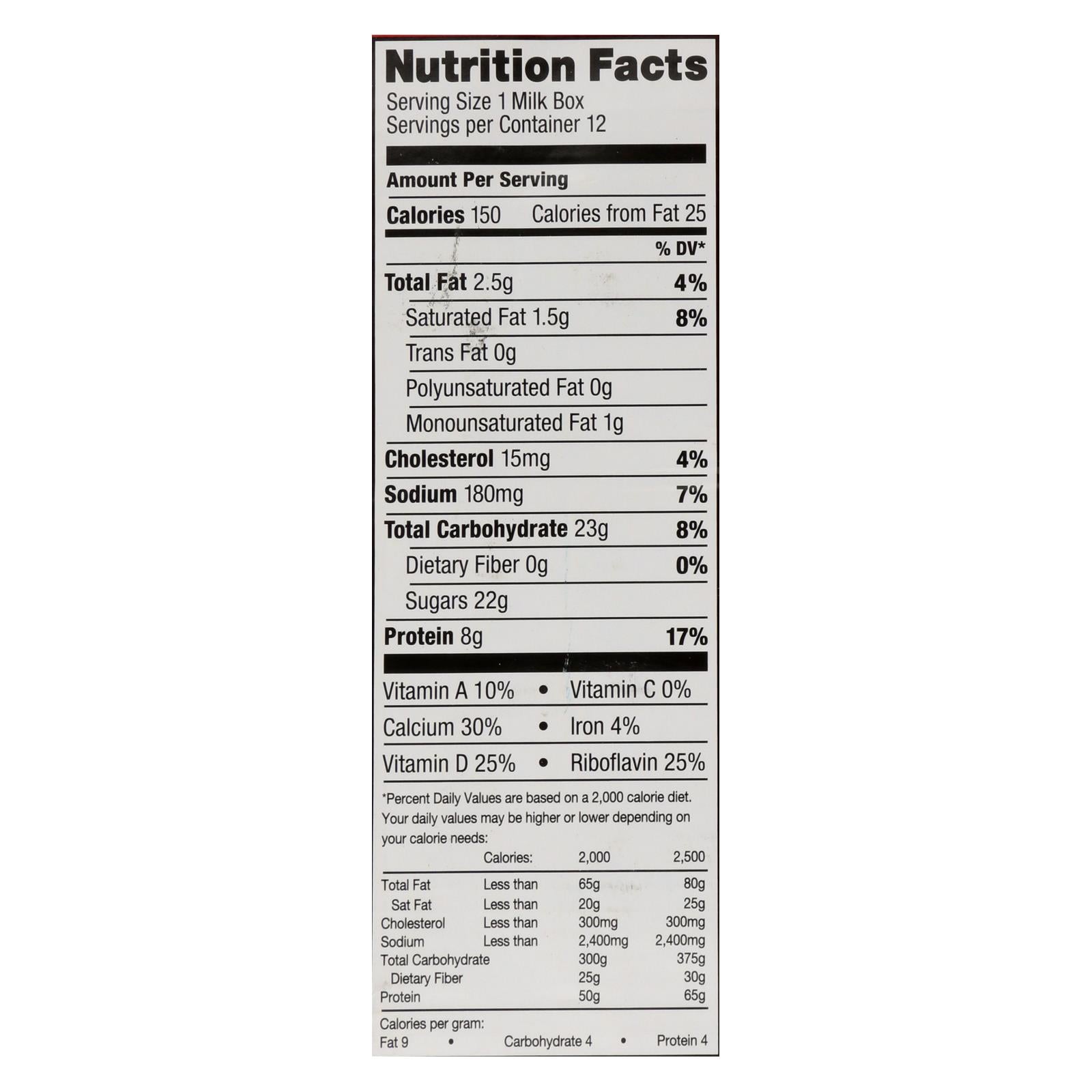 Horizon Lowfat Chocolate Milk - 1 Each - 12/8 Fz - Maras Green